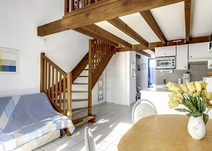 Maison T2 Mezzanine Pres De L'ocean - 5/6 Personnes - Terrasse Et Parking Prive - 40600 - Fr-1-521-23 بيت للعطل بيسكاروس-بلاج